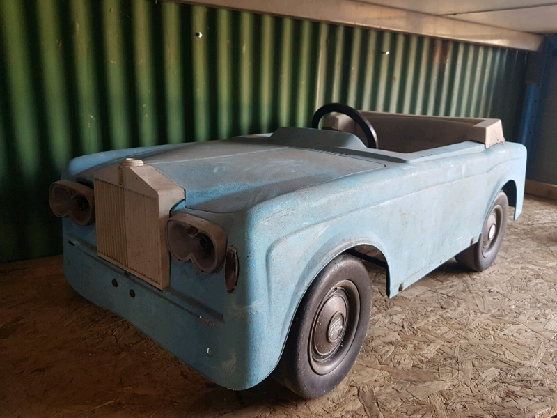 rolls royce pedal car